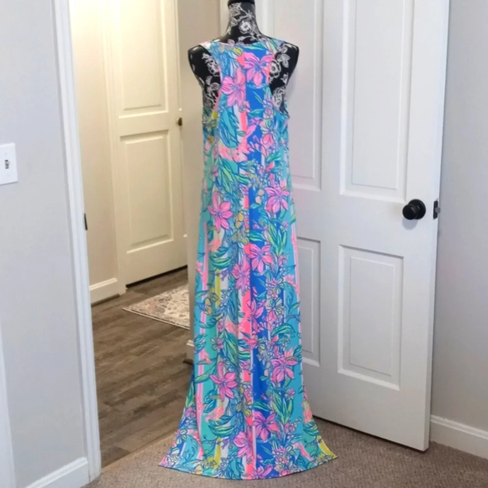 🔴SOLD🔴🆕️ 🐅HTF Lilly Pulitzer🐅 - Kerri Maxi Dress - Picture 2 of 13